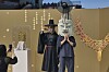 Contestants of costume competition at the National Museum of Korea pose for a photograph in an undated photo provided by the museum.