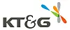 KT&G logo with multicolored abstract marks on a white background.