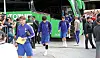Korean footballers for the FIFA World Cup 2026 arrive at a hotel in Guadalajara on June 5.