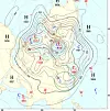 Map showing atmospheric pressure