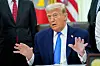 U.S. President Donald Trump speaks at the Oval Office of the White House in Washington on June 10.