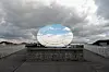Korean artist Boo Ji-hyun's sculpture ″The Home″ installed at Uno Port in Japan’s Setouchi region for the 2025 Setouchi Triennale [BOO JI-HYUN]