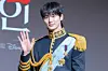 Actor Byeon Woo-seok poses for photos during a press conference for the MBC series “Perfect Crown″ at the Josun Palace Hotel in Gangnam District, southern Seoul, on April 6. [DANIELA GONZALEZ PEREZ]
