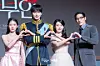 The cast of the MBC series “Perfect Crown” poses for photos during a press conference at the Josun Palace Hotel in Gangnam District, southern Seoul, on April 6. [DANIELA GONZALEZ PEREZ]