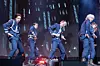 Boy band Ampers&One performs the lead track “God” during a showcase for the release of its fourth EP, “Definition,” at Nodeul Island Live House in central Seoul on April 8. [DANIELA GONZALEZ PEREZ]