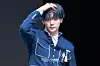 Ampers&One’s Siyun poses for photos during a showcase for the release of the group’s fourth EP, “Definition,” at Nodeul Island Live House in central Seoul on April 8. [DANIELA GONZALEZ PEREZ]