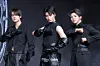 Boy band Big Ocean poses for photos during a showcase for the release of its third EP, “The Greatest Battle,” at the Showking K-pop Center in western Seoul on March 3. [DANIELA GONZALEZ PEREZ]