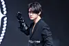 Big Ocean’s PJ poses for photos during a showcase for the release of the group’s third EP, “The Greatest Battle,” at the Showking K-pop Center in western Seoul on March 3. [DANIELA GONZALEZ PEREZ]