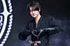 Big Ocean’s PJ poses for photos during a showcase for the release of the group’s third EP, “The Greatest Battle,” at the Showking K-pop Center in western Seoul on March 3. [DANIELA GONZALEZ PEREZ]