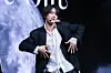 Boy band Big Ocean performs the lead track “Cold Moon” during a showcase for the release of its third EP, “The Greatest Battle,” at the Showking K-pop Center in western Seoul on March 3. [DANIELA GONZALEZ PEREZ]