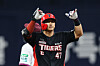 Na Sung-bum of the Kia Tigers is seen during a match against the Kiwoom Heroes in Seoul on May 27. [KIA TIGERS]