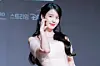Singer and actor IU poses for photos during a press conference for the MBC series “Perfect Crown″ at the Josun Palace Hotel in Gangnam District, southern Seoul, on April 6. [DANIELA GONZALEZ PEREZ]