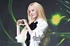 aespa’s Winter poses for photos during a press conference for the release of the group’s second full-length album “Lemonade” at Sofitel Ambassador Seoul Hotel in southern Seoul on May 28. [DANIELA GONZALEZ PEREZ]
