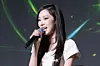 aespa’s Giselle answers questions during a press conference for the release of the group’s second full-length album “Lemonade” at Sofitel Ambassador Seoul Hotel in southern Seoul on May 28. [DANIELA GONZALEZ PEREZ]