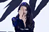 Meovv’s Ella poses for photos during a press conference for the release of the group’s second full-length album “Lemonade” at Sofitel Ambassador Seoul Hotel in southern Seoul on May 28. [DANIELA GONZALEZ PEREZ]