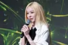 aespa’s Winter answers questions during a press conference for the release of the group’s second full-length album “Lemonade” at Sofitel Ambassador Seoul Hotel in southern Seoul on May 28. [DANIELA GONZALEZ PEREZ]