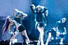 Girl group Meovv performs the B-side track “Hit 'Em” during a press showcase for the release of its second EP “Bite Now” at Cube Convention Center in western Seoul on June 1. [DANIELA GONZALEZ PEREZ]