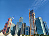 The view of the financial district of Yeouido in Yeongdeungpo District, western Seoul. [YONHAP]