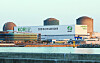 The Kori 2 nuclear reactor, center, as seen in Gijang County, Busan, on Nov. 13, 2025. [YONHAP]