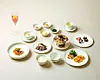 The dishes served at the dinner banquet hosted by Korean President Lee Jae Myung for Japanese Prime Minister Sanae Takaichi in Andong, North Gyeongsang, on May 19. They are inspired from the ″Suunjapbang,″ Korea’s oldest surviving cookbook from Andong and a national treasure. [BLUE HOUSE]