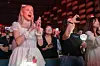 Fans cheer while watching performances of K-pop artists at K-Expo held in Toronto in 2025. [MINISTRY OF CULTURE, SPORTS AND TOURISM]