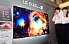 The 2026 LG OLED evo is displayed at a media briefing held by LG Electronics at Ground220 in Yeongdeungpo District, western Seoul, on March 25 to unveil its new products to the Korean press. [NEWS1]