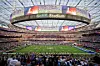 Super Bowl LVI between the Los Angeles Rams and the Cincinnati Bengals kicks off at SoFi Stadium in California on Feb. 13, 2022. [AP/YONHAP]