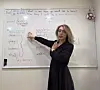 Poison Rose teaches English in an undated photo. [POISON ROSE]
