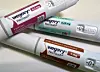 Injection pens of Novo Nordisk's weight loss drug Wegovy are shown in this photo taken in Oslo on Nov. 21, 2023. [REUTERS/YONHAP]
