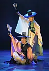Choi Chang-deok, front, is regarded as one of the leading dancers preserving the essence of Korean traditional dance without distortion. [PARK SANG-MOON]