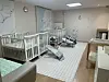 The nursery for infants brought into the baby box at Jusarang Community in Gwanak District, southern Seoul, was empty when the Korea JoongAng Daily visited on May 11, as the organization rarely sees baby hatch placements nowadays. [SHIN MIN-HEE]