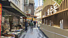 People walk along the Bosu-dong Book Street in Jung District, Busan, on May 6. [WOO JI-WON]