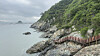 A trail along the coast in Ttangkkeut Village, Haenam County, South Jeolla, which serves as the starting point of the Seohaerang Trail and the final point of the Namparang Trail on the Korea Dulle Trail [WOO JI-WON]