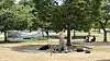 An outdoor yoga session takes place at Yeouido Hangang Park on May 18. [WOO JI-WON]