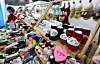 Baby shoes and other children's products are seen on display at a baby fair held at Kintex in Goyang, Gyeonggi, on Nov. 27. [NEWS1]