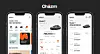 Screenshots of the car lease and rental platform Chazm app show price quotes for Tesla Model Y rentals. [CHAZM]