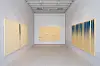 Korean dansaekhwa artist Lee Ufan's works are seen on display at the San Marco Art Centre in Venice, Italy on May 11. [JOONGANG ILBO]