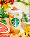 Grapefruit Mango Coco Frappuccino, Starbucks Korea's summer menu for 2026. [STARBCUCKS KOREA]