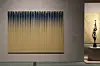 ″From Lines″ (1974) by Korean dansaekhwa artist Lee Ufan, left, is seen at the National Museum of Modern and Contemporary Art (MMCA) Seoul main branch in Jongno District, central Seoul on April 30, 2025. [YONHAP]
