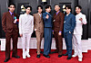 K-pop boy band BTS appears at the 64th Annual Grammy Awards in Las Vegas on April 3, 2022.