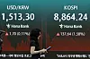 Kospi, a benchmark index representing Korean stock market, rises 137.64 percent and logs 8,864.24 at its closing on June 17.