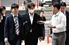 Shincheonji official attends a questioning session held at the Seoul Central District Court in Seocho District, southern Seoul, on June 17.