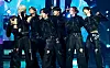 Members of boy band Ampers&One perform at a music show on Sept. 10, 2025.