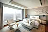 A guestroom at Signiel Seoul in Songpa District, southern Seoul