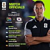 An announcement of match officials for a FIFA World Cup 2026 match between Korea and South Africa