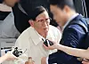 Lee Man-hee, leader of religious sect Shincheonji, attends a questioning session held by law enforcement authorities in southern Seoul on June 4.