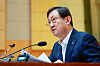 Financial Supervisory Service (FSS) Governor Lee Chan-jin speaks during a press conference held in western Seoul on June 22.