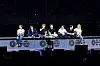 Members of BTS perform during their concert held in Busan on June 13.
