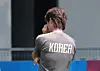 Head coach Hong Myung-bo is seen during a training in Mexico on June 28.