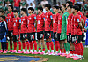 Korean players are seen before a group A match at the FIFA World Cup 2026 in Monterrey, Mexico, on June 24.